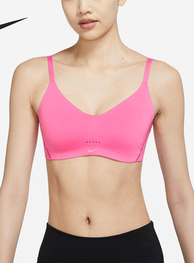 Nike/耐克官方正品2025女士透气瑜伽细带训练运动内衣DM0527-684