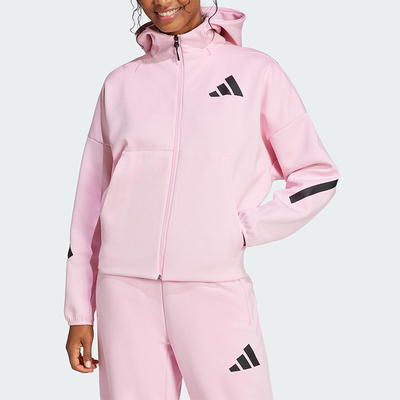 Adidas/阿迪达斯正品新款女士时尚宽松休闲夹克外套JC5393