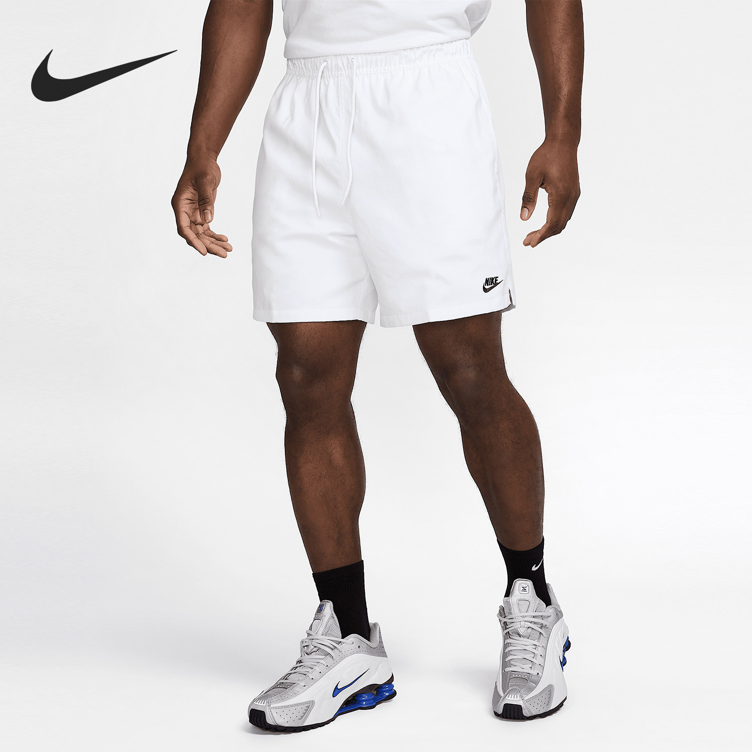 Nike/耐克正品夏季Club男士简约休闲运动轻质短裤FN3307-100,运动服/休闲服装,运动中长裤／短裤,淘宝优惠券,粉丝福利购,淘宝优惠卷