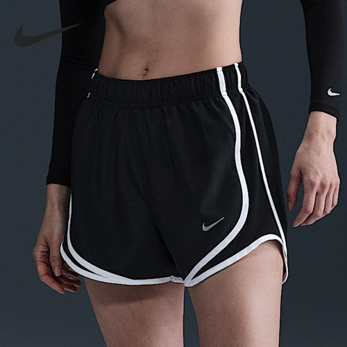 Nike/耐克正品夏季新款女士梭织跑步健身训练短裤HM6097-010