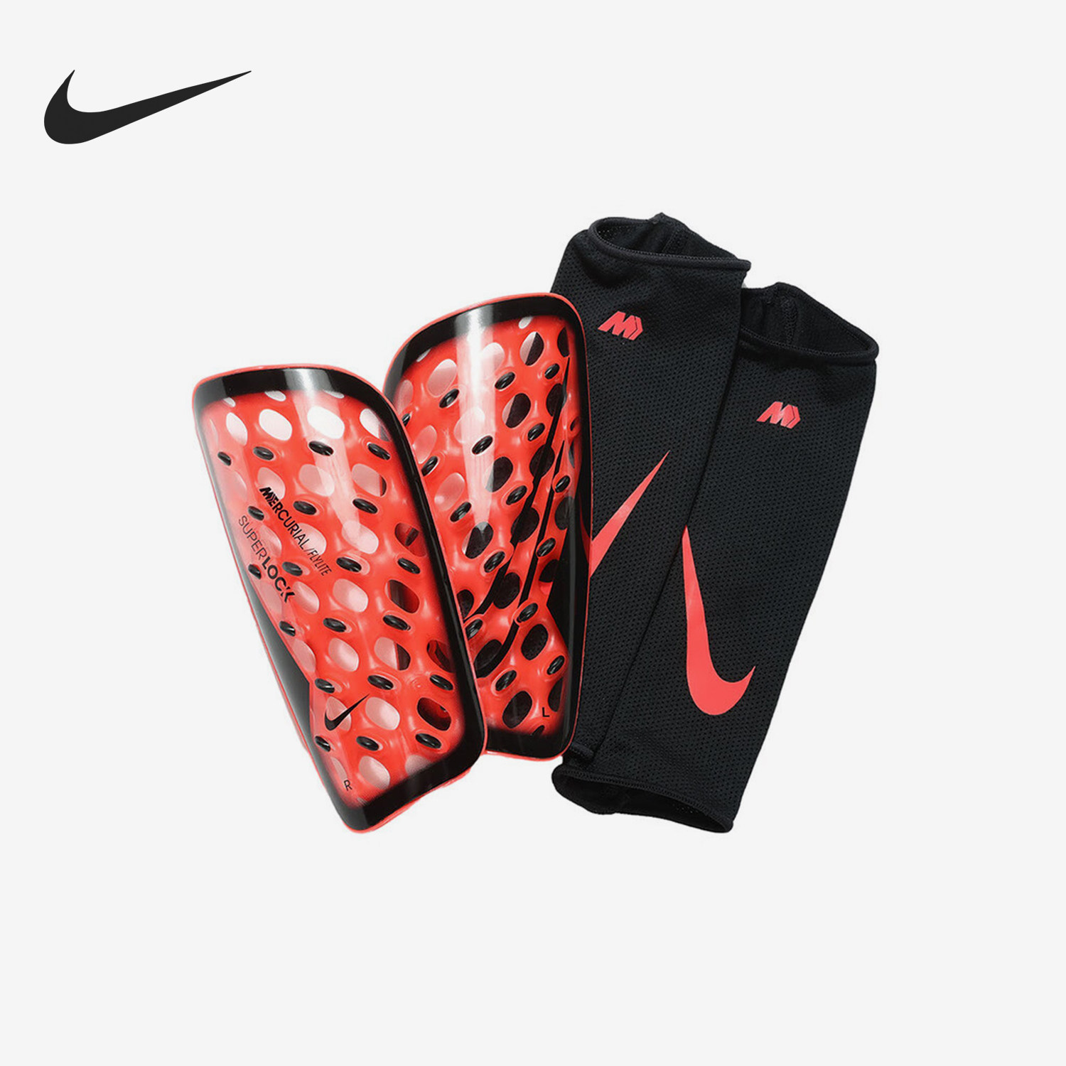 Nike/耐克正品当季新款男女足球训练运动护腿板DN3608-635