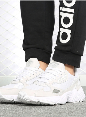 Adidas/阿迪达斯正品新款三叶草女子Falcon老爹运动休闲鞋B28128