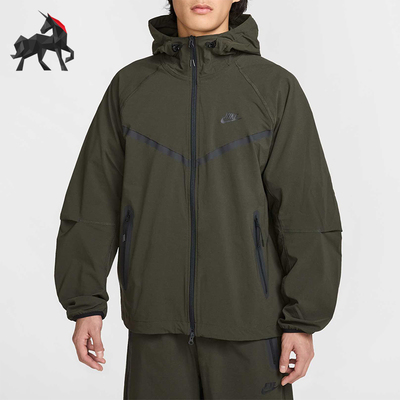 Nike/耐克正品Tech Windrunner男士梭织拉链外套HM7152-355