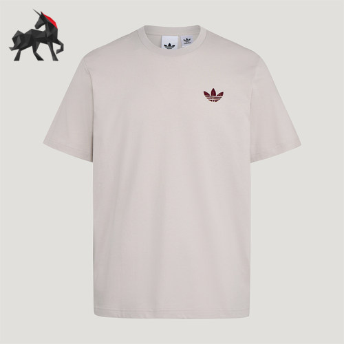 Adidas/阿迪达斯正品三叶草男士日常印花休闲宽松亲肤T恤LE7354