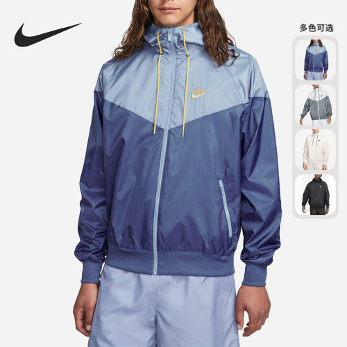 Nike/耐克正品春秋男士运动拉链宽松透气休闲夹克外套DA0001-104