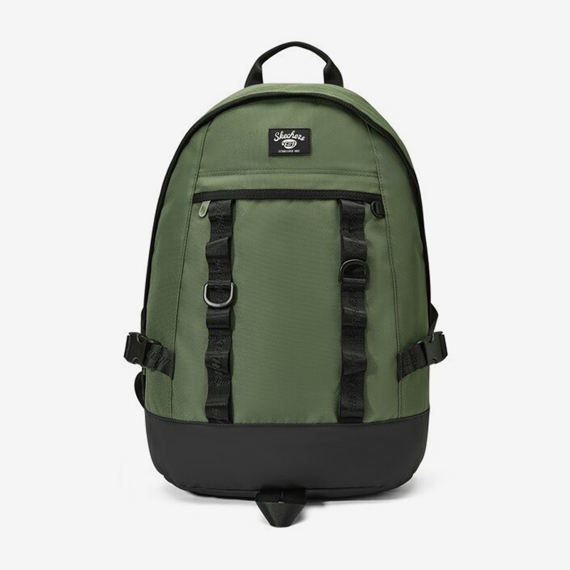 Skechers/斯凯奇正品新款男女大容量耐磨运动双肩背包