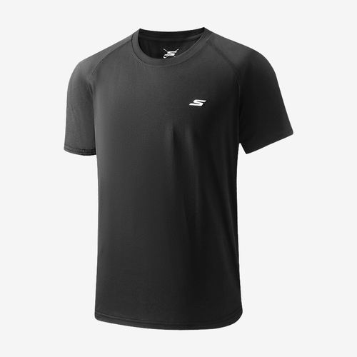 Skechers斯凯奇正品男凉感透气跑步短袖速干T恤P225M260-01TS