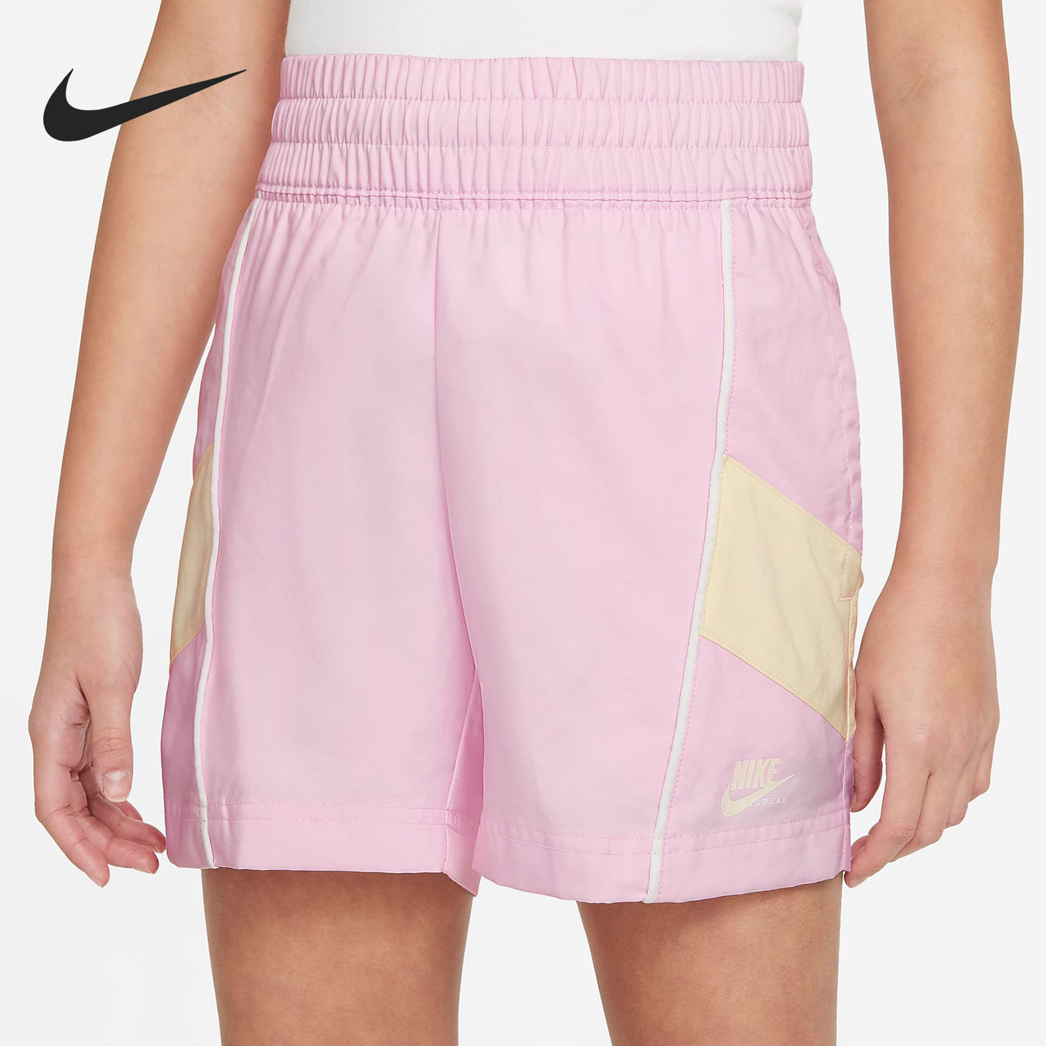 Nike/耐克正品当季大童跑步训练新款休闲运动短裤 DA1382-663