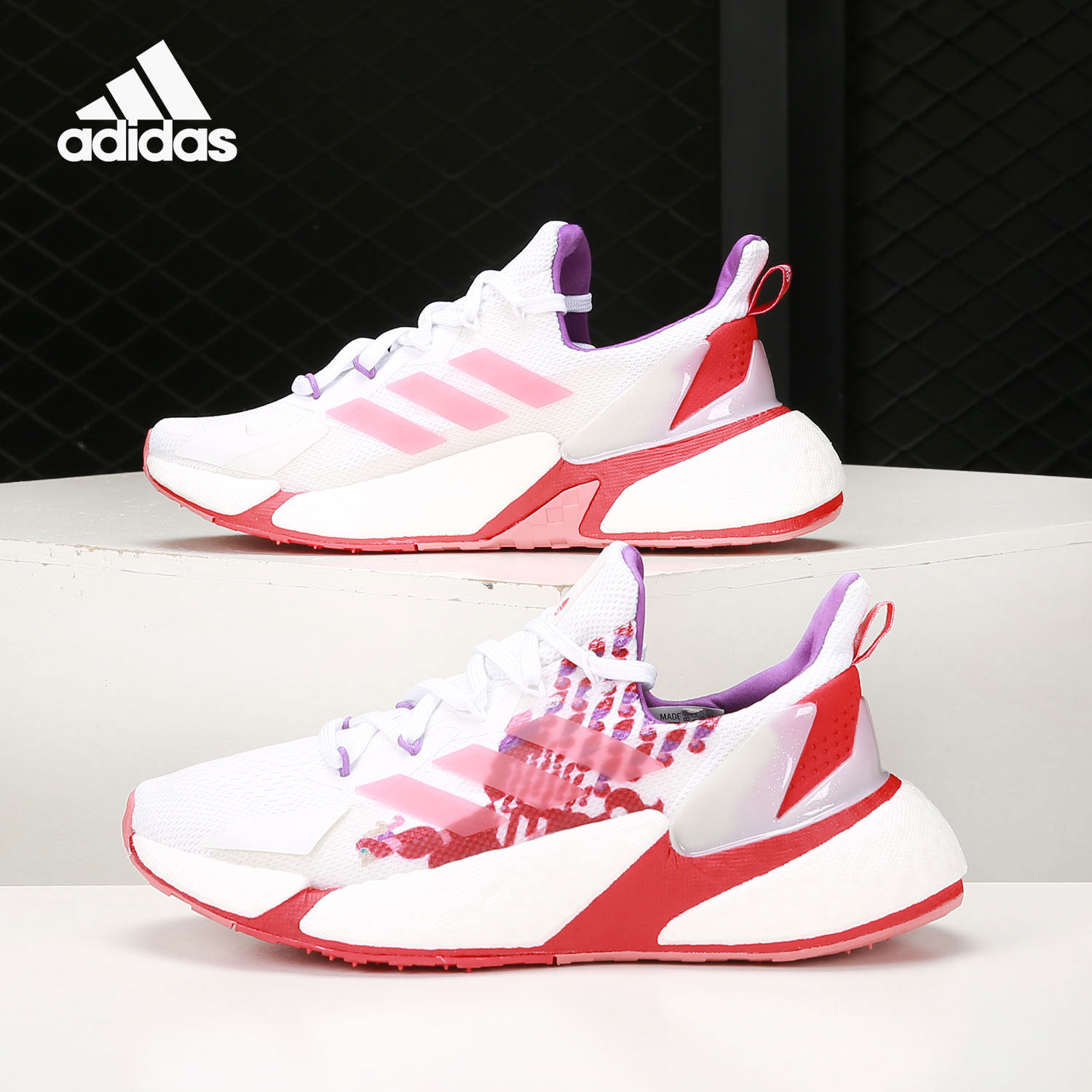 Adidas/阿迪达斯正品新款牛年限定男女运动鞋boost跑步鞋 GZ7638