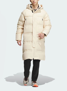 Adidas/阿迪达斯正品新款男子户外运动保暖连帽羽绒服IL8970