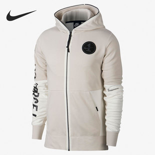 运动AF1男子连帽训练防风夹克外套AJ0785 634 耐克官方正品 Nike