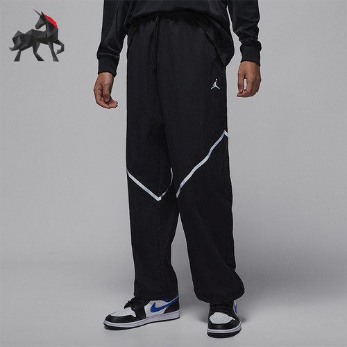 Nike/耐克正品JORDAN男士日常运动刺绣束脚休闲长裤IF1880-010