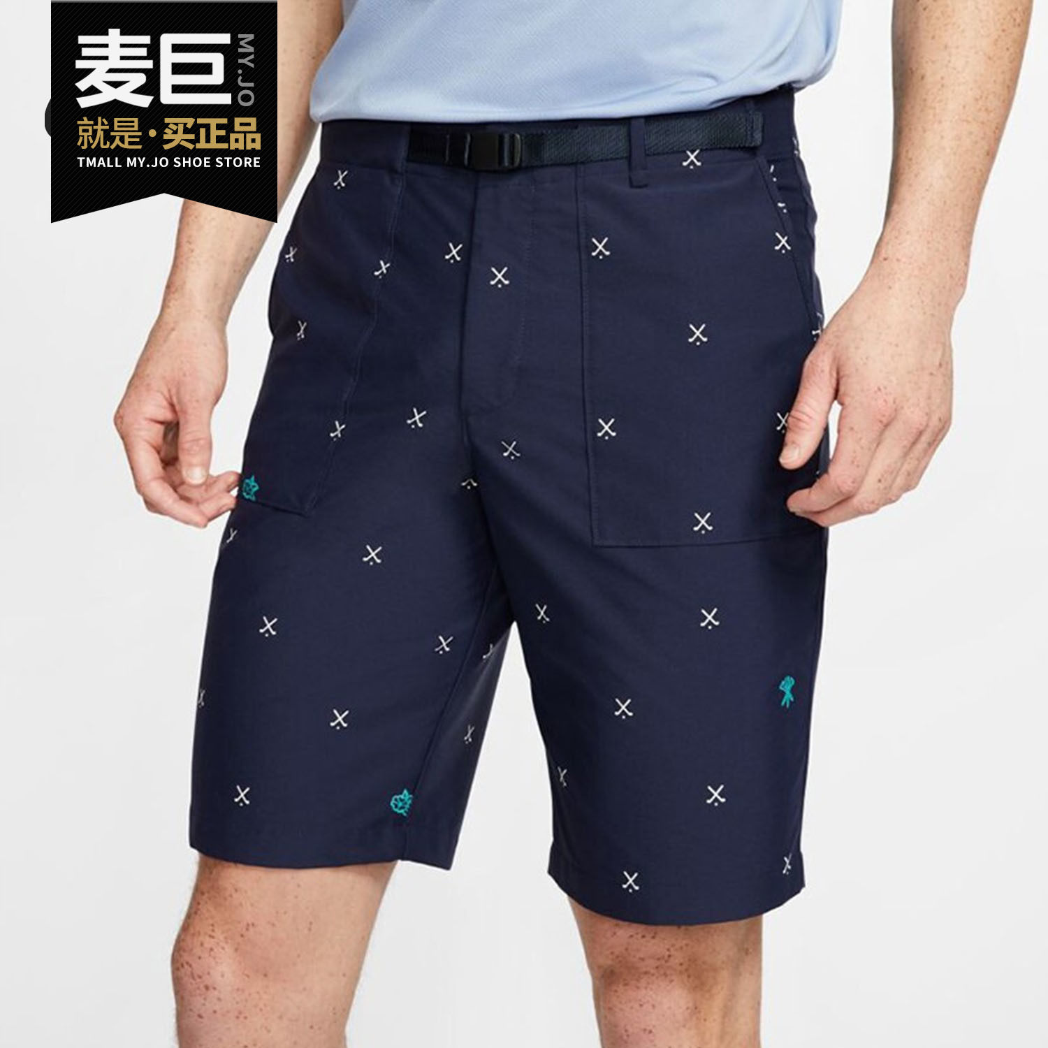 Nike/耐克正品 当季新款男子高尔夫训练休闲运动短裤 CQ4878