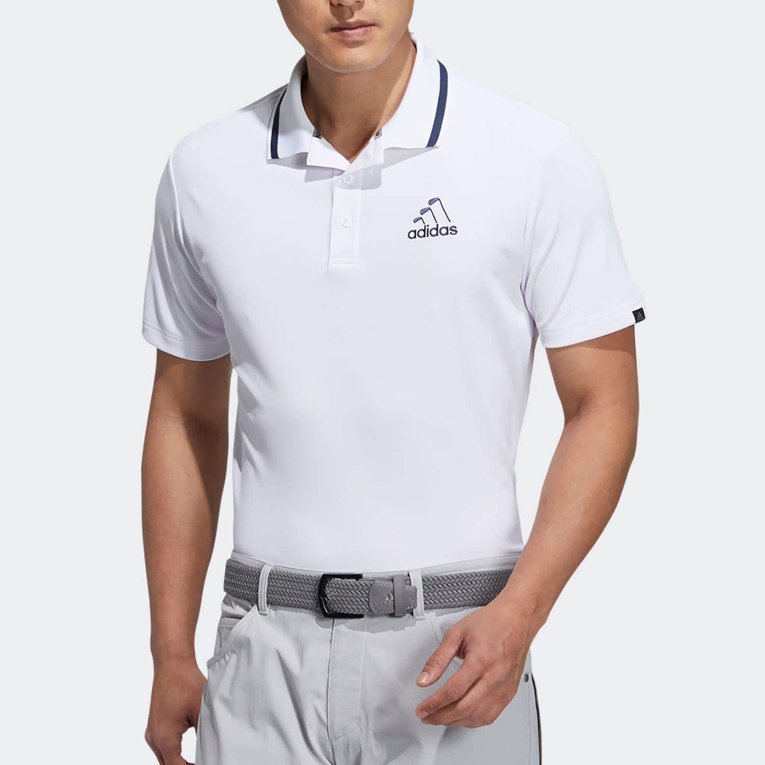 Adidas/阿迪达斯正品男子新款运动休闲POLO衫 HA1324