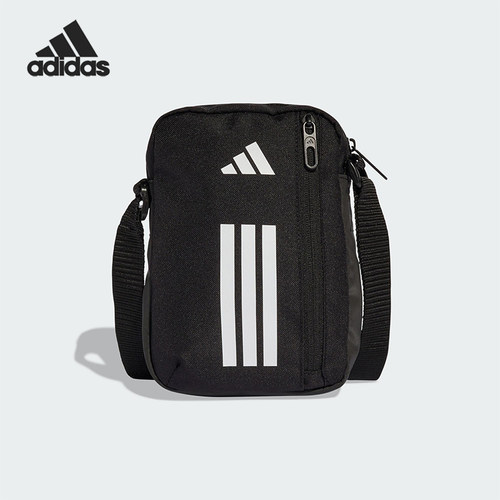 Adidas/阿迪达斯正品2026年春季男女经典运动收纳便携挎包JZ7085