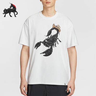 Nike/耐克正品2025夏季款男士休闲宽松户外蝎子短袖HV1291-121