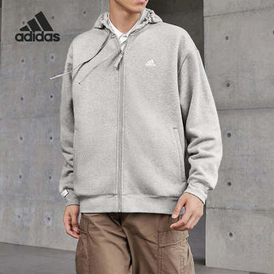 Adidas/阿迪达斯情侣连帽外套