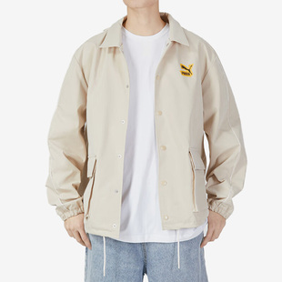 Puma/彪马春季男子翻领工装运动夹克外套539969-88