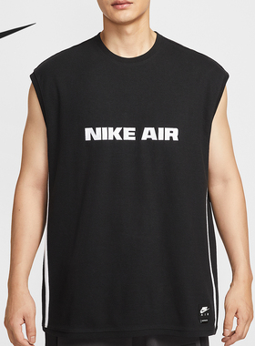 Nike/耐克正品2025夏季款男士针织宽松透气背心IB2768-010