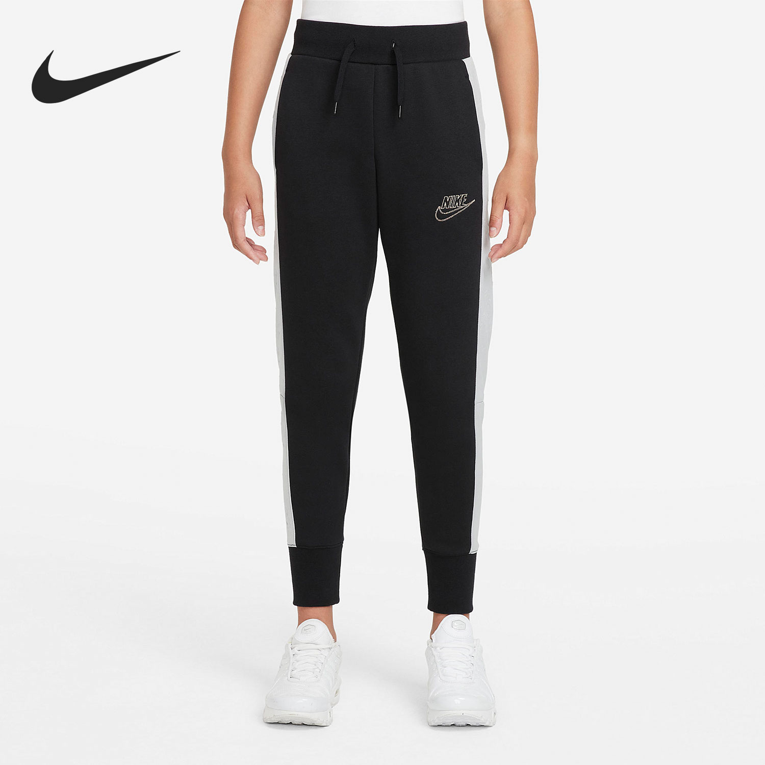 Nike/耐克正品FLEECE 当季新款大童运动长裤DJ5834-010