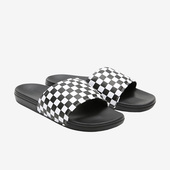 Vans VN0A5HF5 印花透气拖鞋 范斯男女新款 运动休闲棋盘格潮流时尚