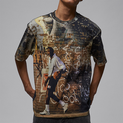 Nike/耐克正品Air Jordan 85男士透气复古潮流短袖T恤HQ9007-045