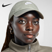 耐克正品 新款 男女时尚 Nike 简约水洗软顶棒球帽FB5368 370