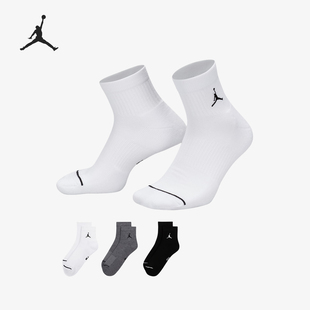 DX9655 Nike 透气柔软运动袜子三双装 JORDAN男士 911 耐克官方正品