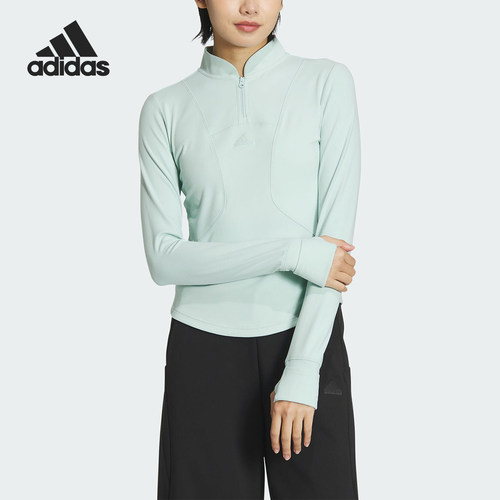 Adidas/阿迪达斯女士紧身长袖T恤