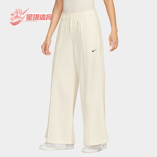 女士刺绣休闲宽松阔腿透气运动长裤 Nike 耐克正品 夏季 133 IH8515