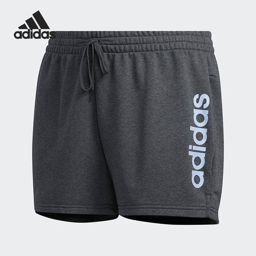 Adidas/阿迪达斯正品冬季新款女子大码运动休闲短裤FT0167