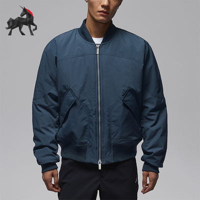 Nike/耐克正品JORDAN男士休闲立领梭织运动刺绣外套IH0872-464