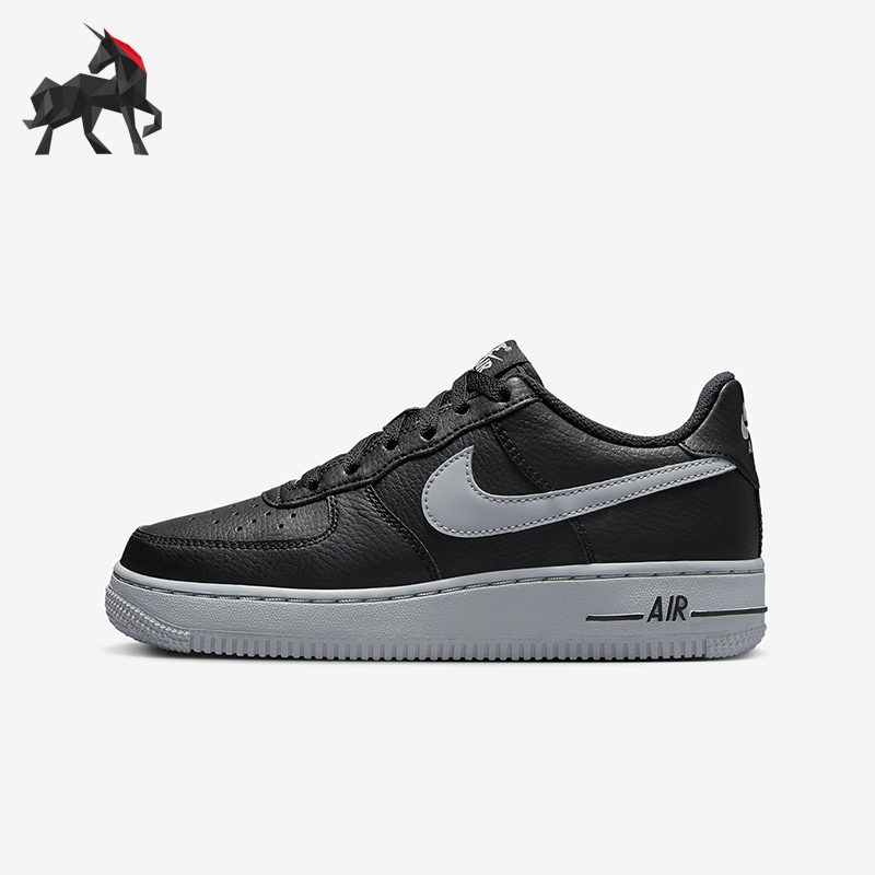 Nike/耐克正品Air Force 1儿童休闲低帮系带耐磨板鞋HQ3807-001