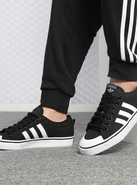 Adidas/阿迪达斯正品三叶草男女NIZZA新款休闲低帮运动板鞋CQ2332