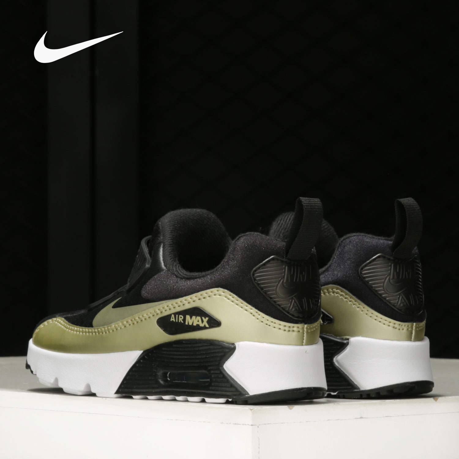 Nike/耐克正品AIR MAX TINY 90 大童气垫缓震休闲运动童鞋 DC9200