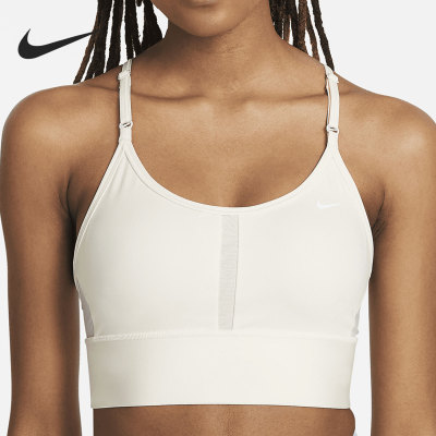 Nike/耐克正品DRI-FIT INDY 夏季新款跑步女子运动内衣DB8766-110