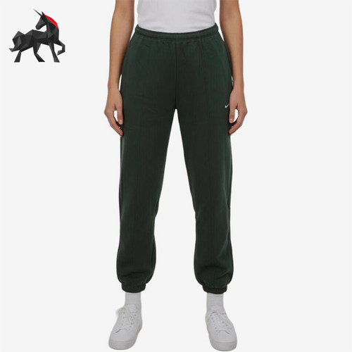 Nike/耐克正品NSWCHLFTJGR新款女深绿色经典运动休闲裤IF0233-323