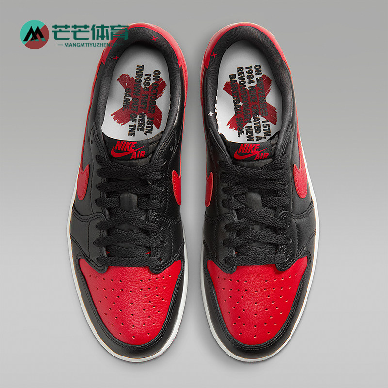 Nike/耐克正品JORDAN新款男黑红色实战街头篮球鞋IW6276-001