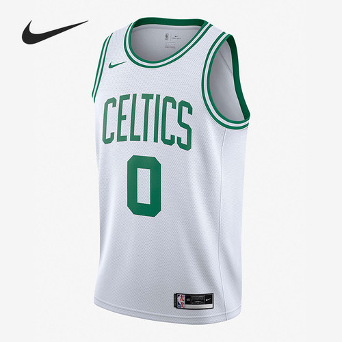 Nike/耐克正品塔图姆凯尔特人0号绿军城市版球队SW球衣CW3585-107