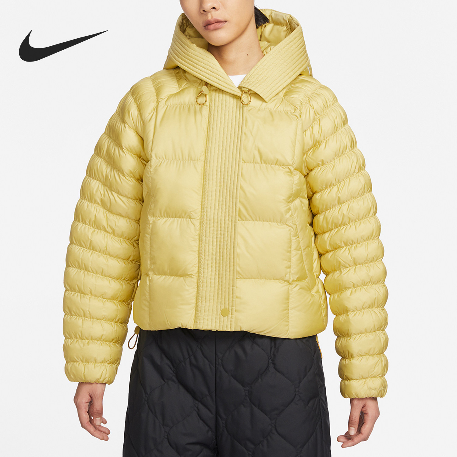 Nike/耐克官方正品2025冬季款女士连帽保暖运动棉服FB8730-720