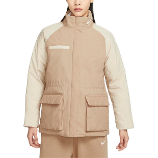 Nike/耐克官方正品冬季保暖女子运动休闲加厚保暖棉服DQ6851-200