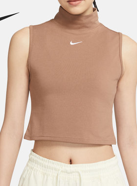 Nike/耐克正品2021年夏季新款女子休闲运动无袖透气T恤DD5881-256