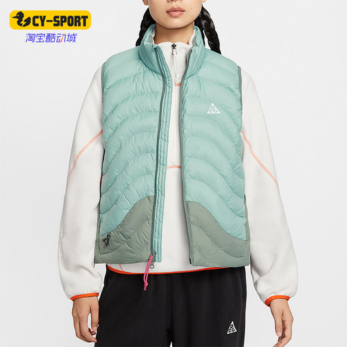 Nike/耐克正品2025秋季款女士耐穿运动日常保暖棉马甲IB0803-017