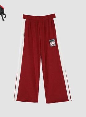 Puma/彪马正品T7 NEKO-san男女拼接刺绣宽松运动裤629843-13