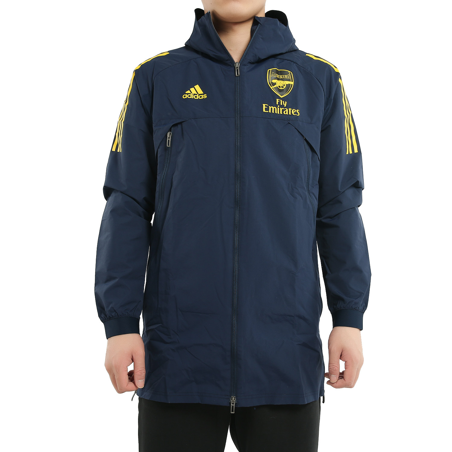 Adidas/阿迪达斯正品冬季男子阿森纳足球夹克外套EH5594