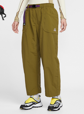 Nike/耐克正品ACG Dolomiti女士宽松梭织运动刺绣长裤IF0142-368