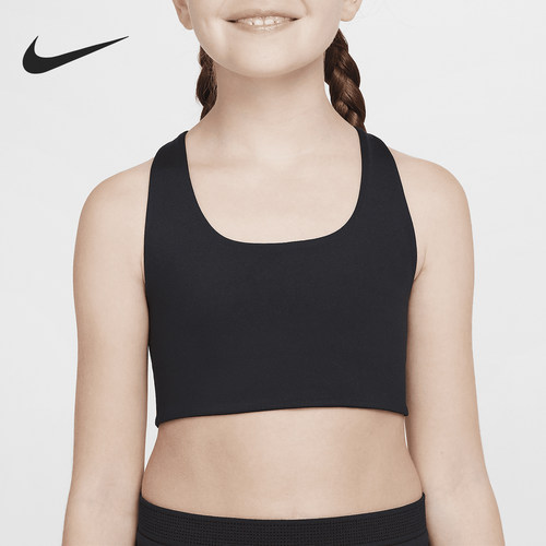 Nike/耐克正品One 大童简约圆领透气背心运动内衣FQ8729-010