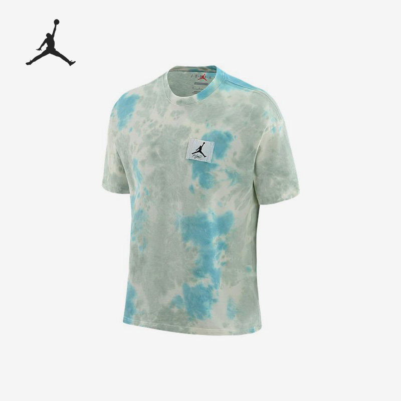 Nike/耐克官方正品JORDAN训练男士透气圆领运动短袖T恤DX9584-110 - 实物图