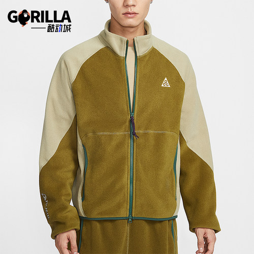 Nike/耐克正品ACG Wolf Tree男士拉链摇粒绒经典夹克IF0965-368
