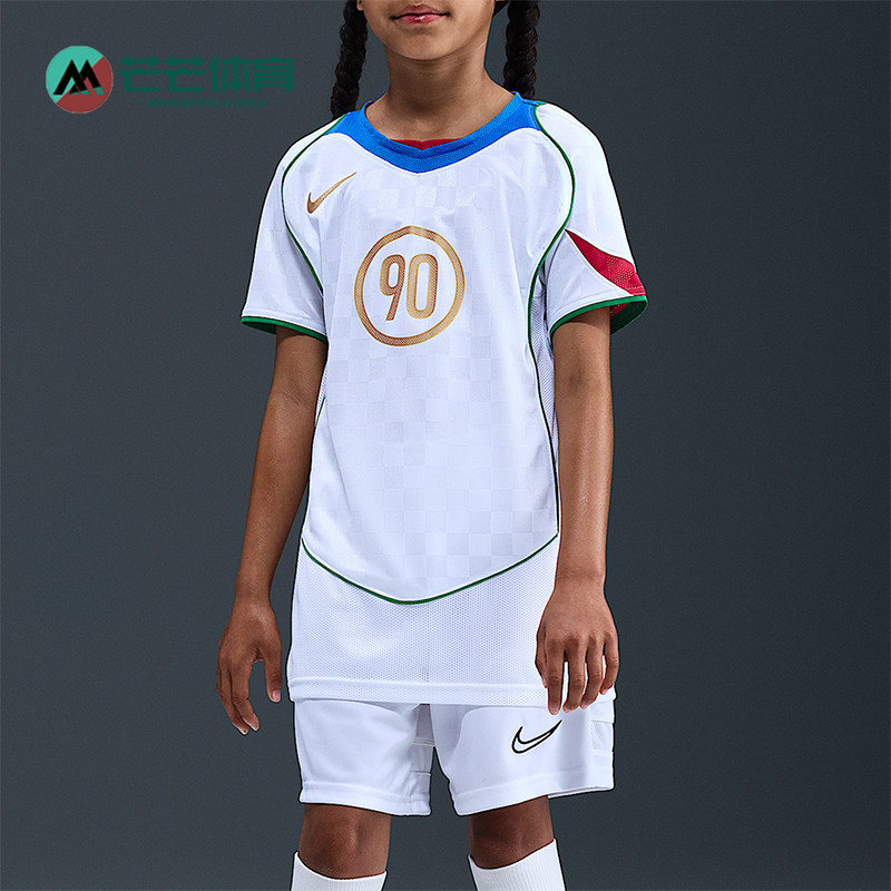 Nike/耐克正品Dri-FIT大童训练足球运动透气网眼球衣II9782-100